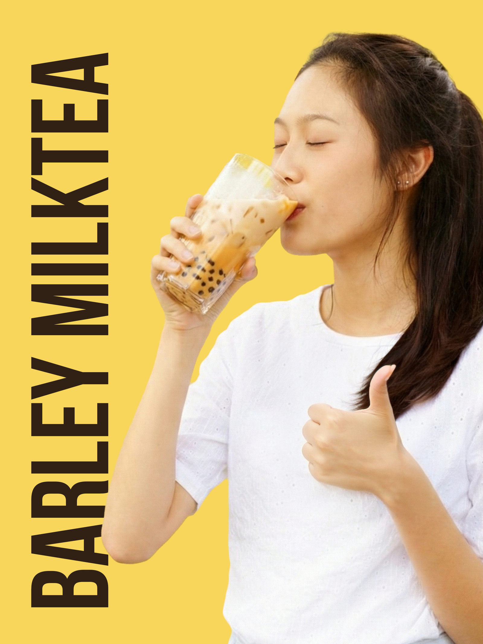 JC Barley Milk Tea Lifestyle